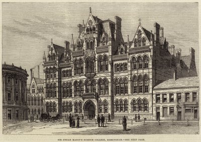 Colegio de Ciencias Sir Josiah Mason, Birmingham de Frank Watkins